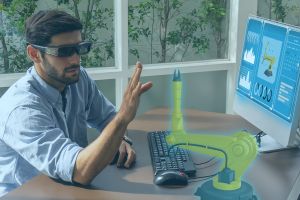 Digitaler Zwilling und VR-Brille